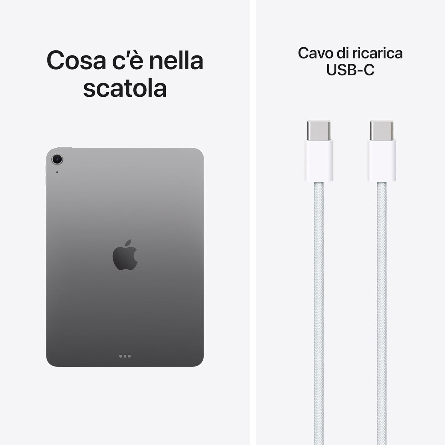 Apple iPad Air 11" 2026 8gen 128GB WiFi Grigio Siderale MH304TY/A ITA