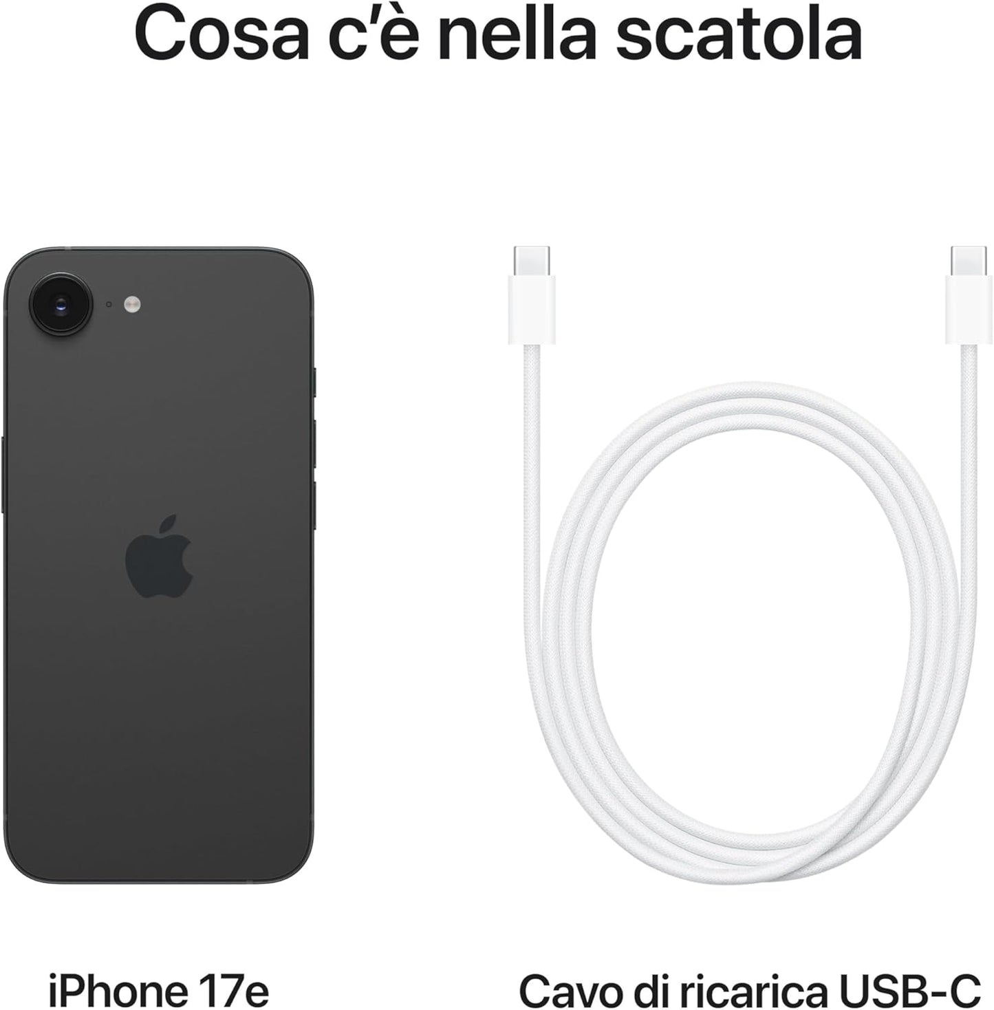Apple iPhone 17e 512GB Nero