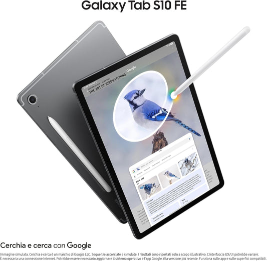 Samsung Galaxy Tab S10 FE 256GB Wi-Fi X520 Gray ITA