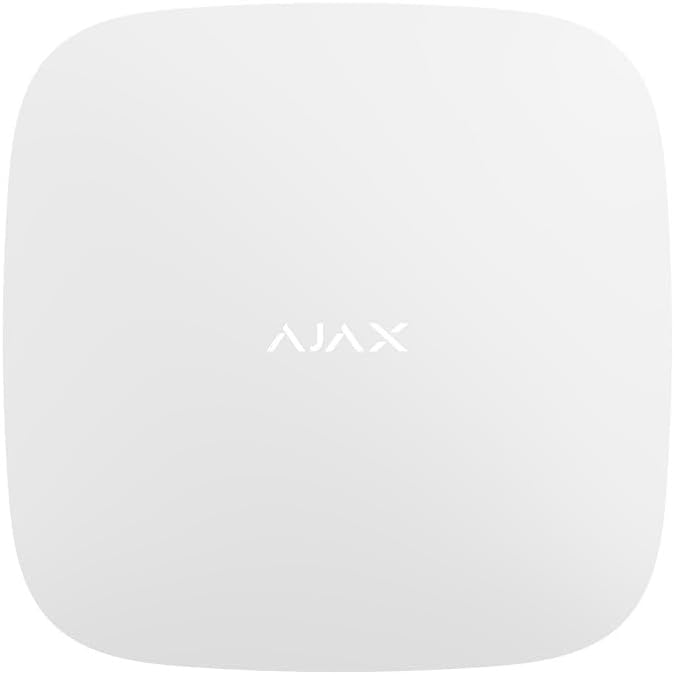 Ajax Hub 2 (4g) Centrale Allarme Antifurto Senza Fili Wireless-WiFi Bianco/Nero