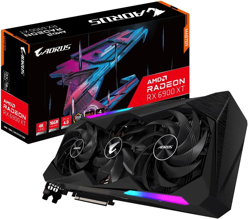 Gigabyte Radeon RX 6900 XT Aorus Master 16GB GDDR6