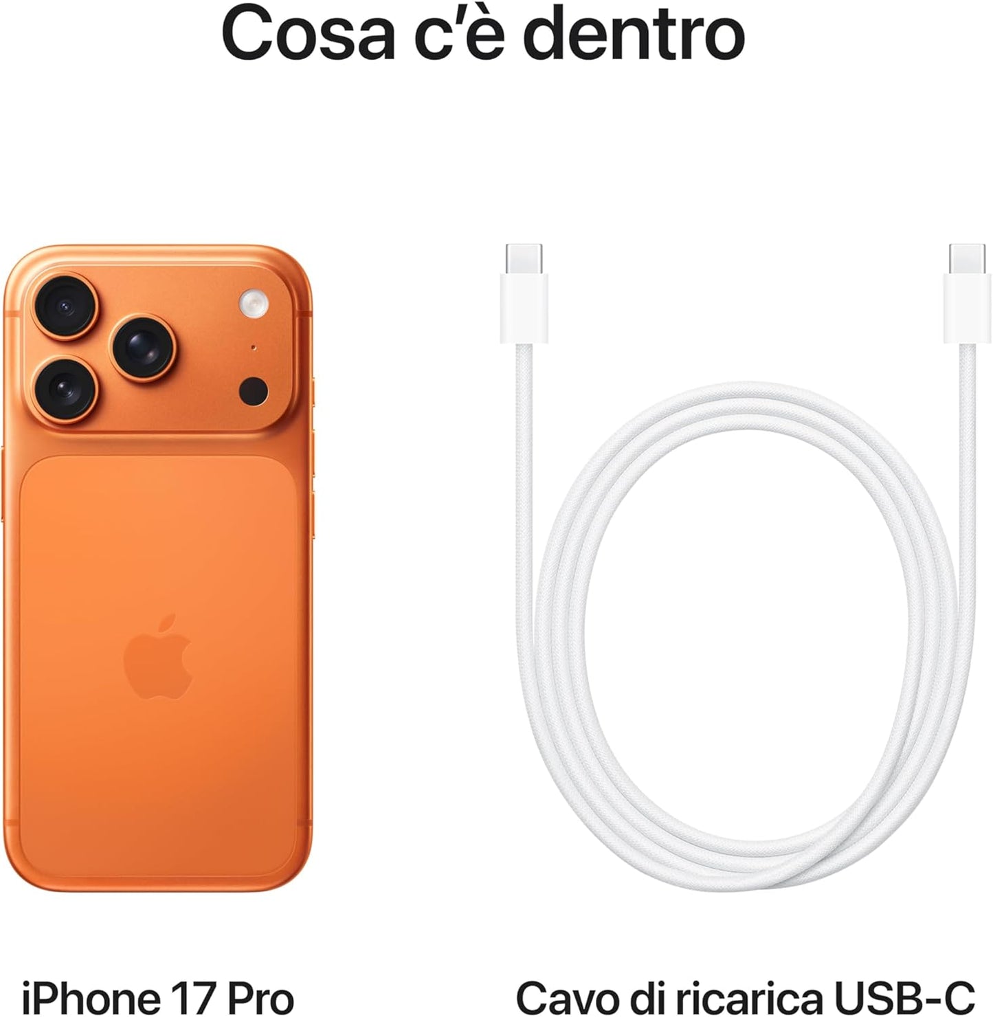 Apple iPhone 17 Pro 256GB - Arancione Cosmico