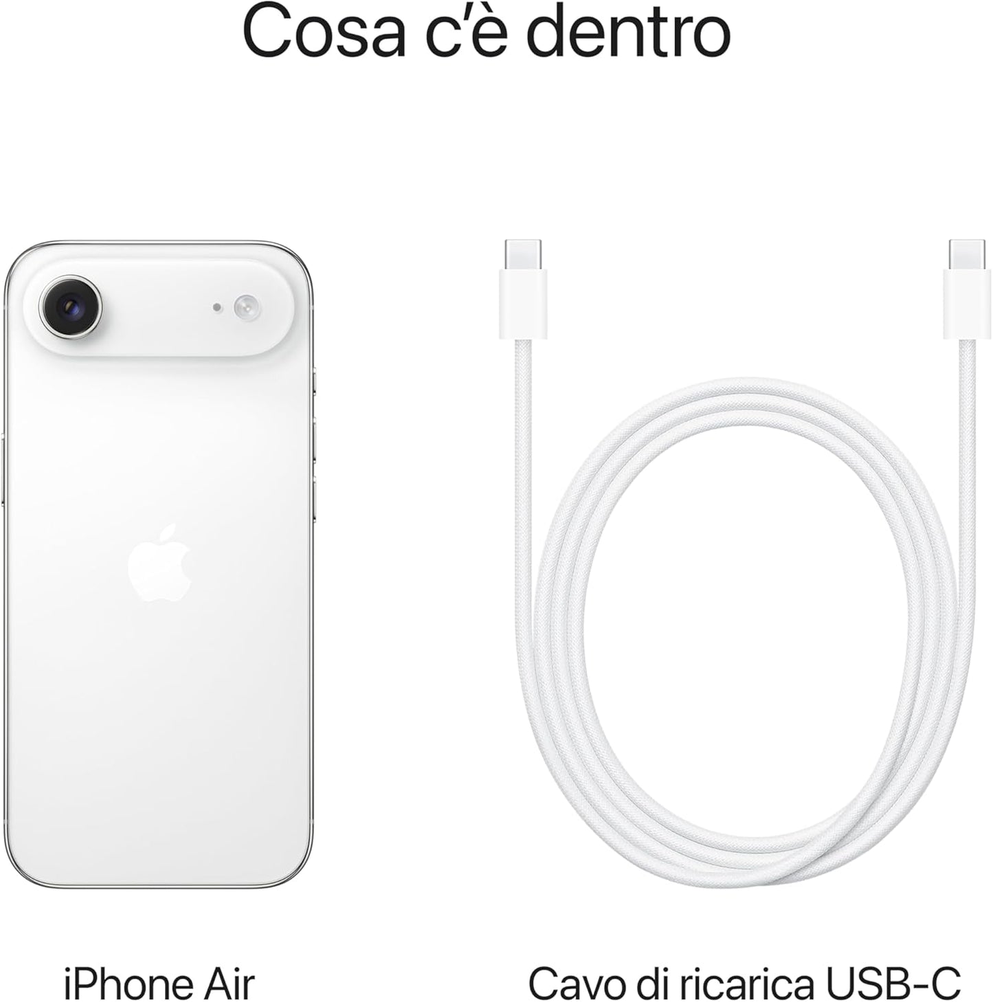 Apple iPhone Air 256GB - Bianco Nuvola