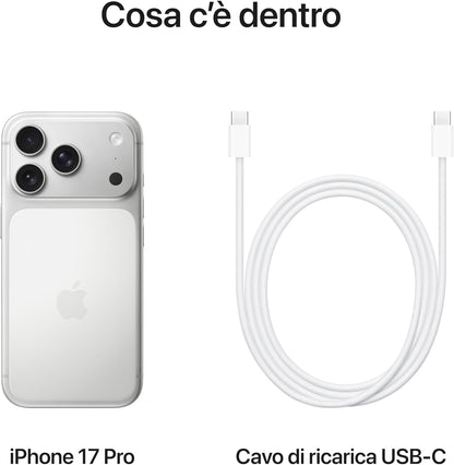 Apple iPhone 17 Pro 256GB - Argento