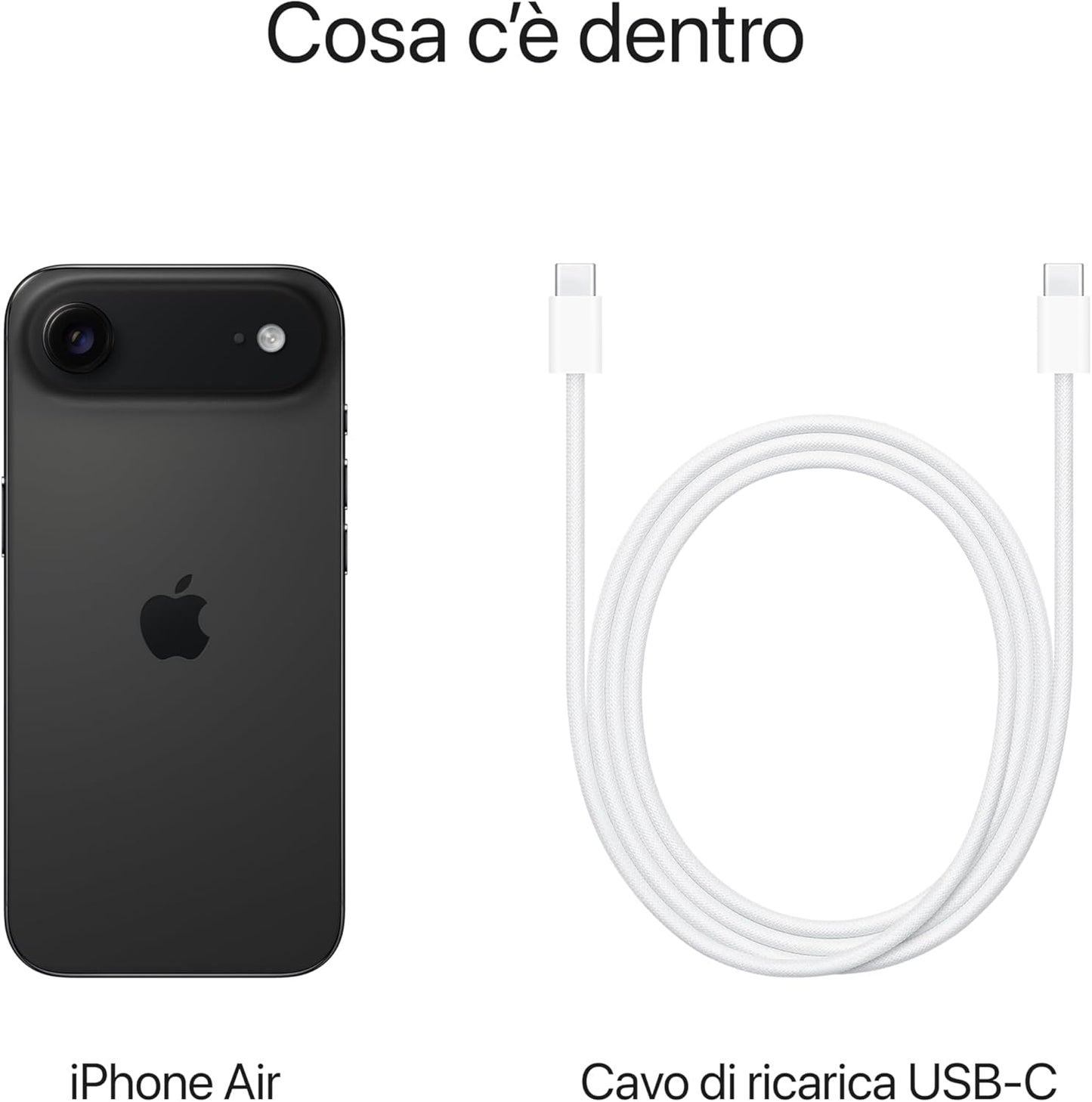 Apple iPhone Air 256GB - Nero Siderale