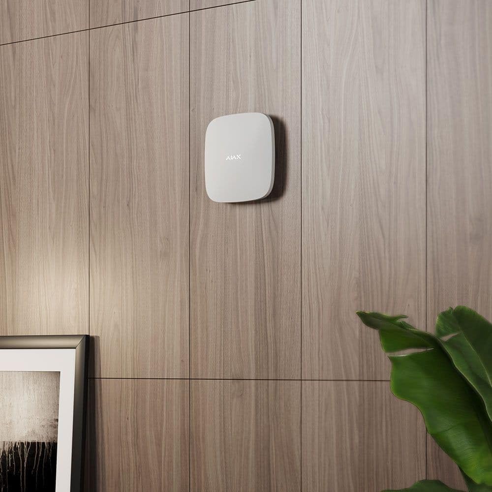 Ajax Hub 2 (4g) Centrale Allarme Antifurto Senza Fili Wireless-WiFi Bianco/Nero