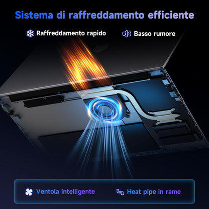 BMAX X15 Power 15.6 pollici 16GB RAM 512GB SSD Intel Core i3-8109U