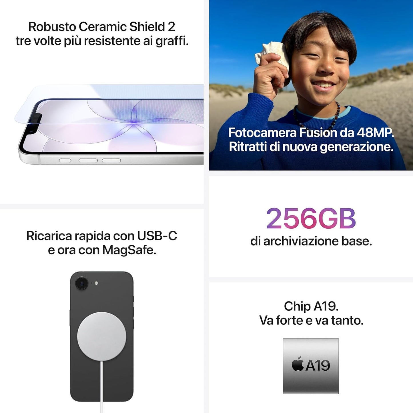 Apple iPhone 17e 512GB Bianco
