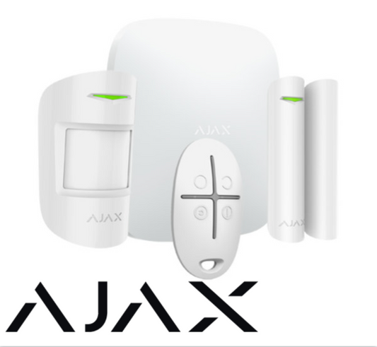 AJAX Hub Kit Allarme Antifurto Senza fili Wireless WiFi Bianco