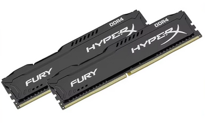 HyperX Fury 8GB 16GB 32GB DDR4 3600MHz 3200MHz DRAM CL18 CL16 1.35V DIMM 288pin