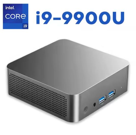 Mini PC Intel Core i9 9900U 16GB/32GB RAM 1/2TB SSD